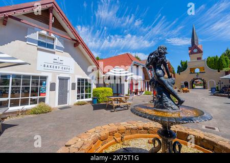 Tamar Valley Resort im Schweizer Stil in Grindelwald, Tasmanien Stockfoto