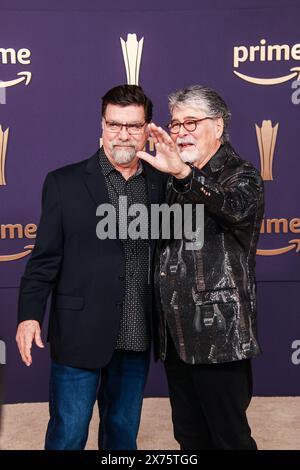 Alabama - Teddy Gentry, Randy Owen nahm am 16. Mai 2024 in Frisco, Texas, an den 59. Academy of Country Music Awards im Omni Frisco Hotel at the Star Teil. Foto: Ozzie B/imageSPACE/MediaPunch Stockfoto