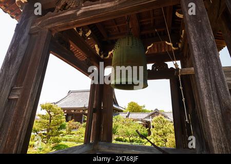 Tempel in der Harajuku Gegend von Osaka in Japan Stockfoto