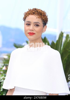 Cannes, Frankreich. Mai 2024. Nathalie Emmanuel nimmt am „Megalopolis“-Fotocall beim 77. Jährlichen Filmfestival in Cannes am 17. Mai 2024 im Palais des Festivals Teil. Foto: DGP/imageSPACE/SIPA USA Credit: SIPA USA/Alamy Live News Stockfoto