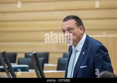 Bernhard Eisenhut, MDL, AfD. Landtag von Baden-Württemberg, Plenum. 95. Sitzung des 17. Landtag von BW. // 15.05.2024: Stuttgart, Baden-Württemberg, Deutschland, Europa *** Bernhard Eisenhut, MDL, AfD Landtag von Baden Württemberg, Plenum 95 Sitzung des 17 Landtags von BW 15 05 2024 Stuttgart, Baden Württemberg, Deutschland, Europa Stockfoto