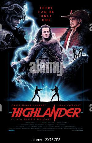 Highlander (Thorn EMI, 1986). Christopher Lambert Stockfoto