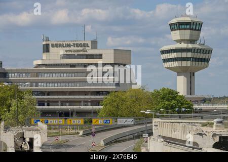 Terminal A, ehemaliger Flughafen Tegel, Reinickendorf, Berlin, Deutschland *** Terminal A, ehemaliger Flughafen Tegel, Reinickendorf, Berlin, Deutschland Stockfoto