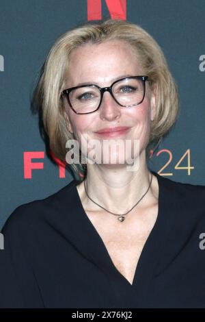 17. Mai 2024, Los Angeles, CA, USA: LOS ANGELES - 17. MAI: Gillian Anderson beim FYSEE 24 Photo Call für Netflix ''The Crown'' in den Sunset Las Palmas Studios am 17. Mai 2024 in Los Angeles, CA (Credit Image: © Kay Blake/ZUMA Press Wire) NUR REDAKTIONELLE VERWENDUNG! Nicht für kommerzielle ZWECKE! Stockfoto