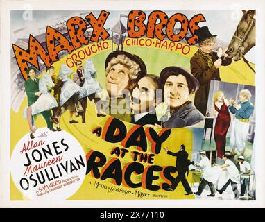 A Day at the Races (MGM, 1937). Marx Bros Stockfoto