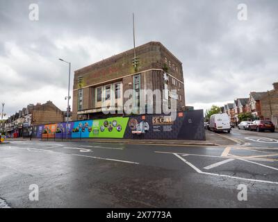 Stillgelegtes Regal Cinema-Gebäude im Art déco-Stil im Highams Park London, Großbritannien Stockfoto