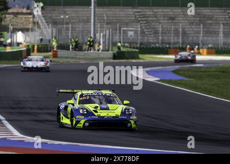 Während der 3. Runde des GT World Challenge Sprint Cups 2024 auf dem Misano World Circuit vom 17. Bis 19. Mai 2024 in Misano Adriatico, Italien Stockfoto