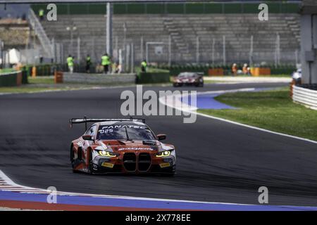 Während der 3. Runde des GT World Challenge Sprint Cups 2024 auf dem Misano World Circuit vom 17. Bis 19. Mai 2024 in Misano Adriatico, Italien Stockfoto