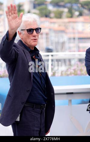 Richard Gere beim Photocall zum Kinofilm Oh, Canada auf dem Festival de Cannes 2024 / 77. Internationale Filmfestspiele von Cannes am Palais des Festivals. Cannes, 18.05.2024 *** Richard Gere beim Fotobesuch für den Film Oh, Canada beim Festival de Cannes 2024 77 Internationale Filmfestspiele Cannes im Palais des Festivals Cannes, 18 05 2024 Foto:xD.xBedrosianx/xFuturexImagex oh canada 4504 Stockfoto