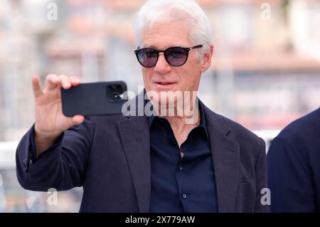 Richard Gere beim Photocall zum Kinofilm 'Oh, Canada' auf dem Festival de Cannes 2024 / 77. Internationale Filmfestspiele von Cannes am Palais des Festivals. Cannes, 18.05.2024 Stockfoto