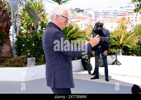 Richard Gere beim Photocall zum Kinofilm 'Oh, Canada' auf dem Festival de Cannes 2024 / 77. Internationale Filmfestspiele von Cannes am Palais des Festivals. Cannes, 18.05.2024 Stockfoto