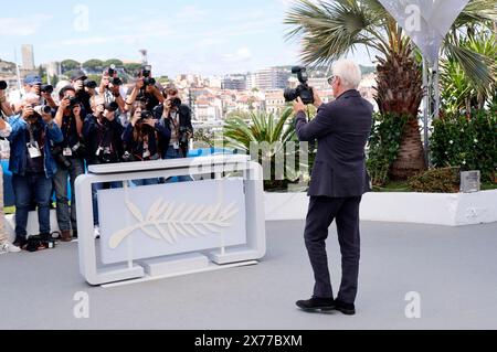 Richard Gere beim Photocall zum Kinofilm 'Oh, Canada' auf dem Festival de Cannes 2024 / 77. Internationale Filmfestspiele von Cannes am Palais des Festivals. Cannes, 18.05.2024 Stockfoto