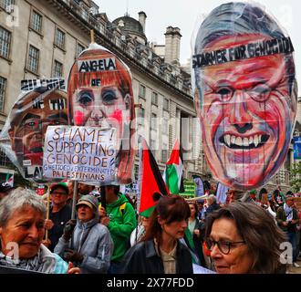 London, Großbritannien. Mai 2024. Nationale Demonstration: NAKBA 76. märz, London, Großbritannien. Hinweis: Nidpor/Alamy Live News Stockfoto