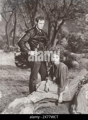 The Wild One (Columbia, 1953). Marlon Brando Stockfoto