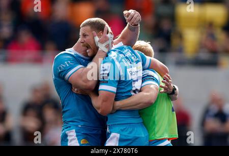 Während des Gallagher Premiership-Spiels im StoneX Stadium, London. Bilddatum: Samstag, 18. Mai 2024. Stockfoto