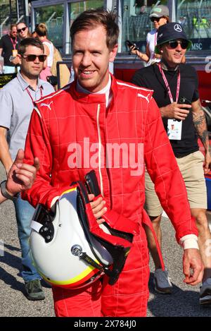 Imola, Italien. Mai 2024. Sebastian Vettel (DE). 18.05.2024. Formel-1-Weltmeisterschaft, Rd 7, Emilia Romagna Grand Prix, Imola, Italien, Qualifikationstag. Das Foto sollte lauten: XPB/Alamy Live News. Stockfoto