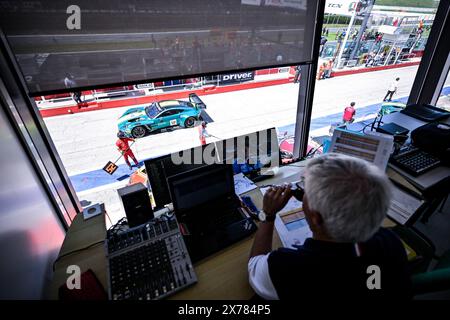 Misano, Italien. Mai 2024. Während der Fanatec GT World Challange Misano 2024, 18. Mai, in Misano, Italien Credit: Independent Photo Agency/Alamy Live News Stockfoto