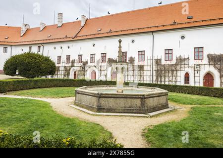 Burg Bitov in der Region Znojmo in Südmähren, Tschechien, Europa. Stockfoto