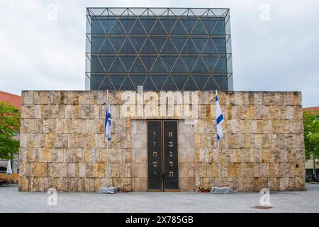 Die Ohel-Jakob-Synagoge auf dem Sankt-Jakob-Platz in München steht die Ohel-Jakob-Synagoge *** die Ohel-Jakob-Synagoge befindet sich am Sankt-Jakob-Platz in München Stockfoto