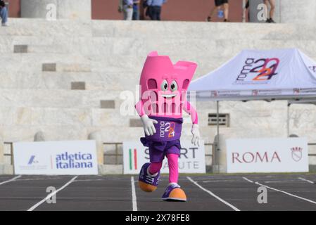 Roma, Italien. Mai 2024. Während der 4. Ausgabe des Roma Sprint Festivals 2024 im Marmi-Stadion „Pietro Mennea“ in Rom, Italien - Samstag, 18. Mai 2024 - Sport, Leichtathletik (Foto: Fabrizio Corradetti/LaPresse) Credit: LaPresse/Alamy Live News Stockfoto