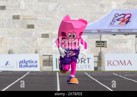 Roma, Italien. Mai 2024. Während der 4. Ausgabe des Roma Sprint Festivals 2024 im Marmi-Stadion „Pietro Mennea“ in Rom, Italien - Samstag, 18. Mai 2024 - Sport, Leichtathletik (Foto: Fabrizio Corradetti/LaPresse) Credit: LaPresse/Alamy Live News Stockfoto