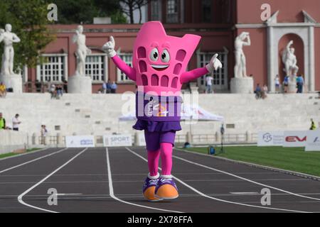 Roma, Italien. Mai 2024. Während der 4. Ausgabe des Roma Sprint Festivals 2024 im Marmi-Stadion „Pietro Mennea“ in Rom, Italien - Samstag, 18. Mai 2024 - Sport, Leichtathletik (Foto: Fabrizio Corradetti/LaPresse) Credit: LaPresse/Alamy Live News Stockfoto