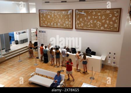 Nizza, Frankreich - 29. Juli 2023: Das Matisse Museum in Nizza, das dem Werk des französischen Malers Henri Matisse gewidmet ist. Es ist eine der weltweit größten Co-Mitglieder Stockfoto