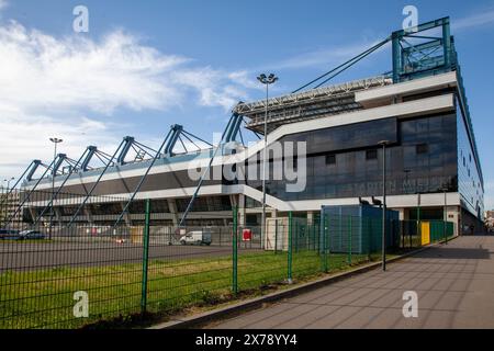 Henryk Reyman's Municipal Stadium, Estadio Henryk Reyman - Stadion Miejski W Krakowie - Fußballstadion Wisła Krakau Stockfoto