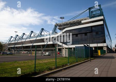 Henryk Reyman's Municipal Stadium, Estadio Henryk Reyman - Stadion Miejski W Krakowie - Fußballstadion Wisła Krakau Stockfoto