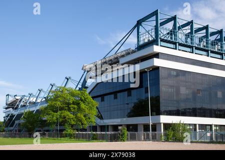 Henryk Reyman's Municipal Stadium, Estadio Henryk Reyman - Stadion Miejski W Krakowie - Fußballstadion Wisła Krakau Stockfoto