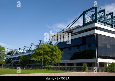 Henryk Reyman's Municipal Stadium, Estadio Henryk Reyman - Stadion Miejski W Krakowie - Fußballstadion Wisła Krakau Stockfoto