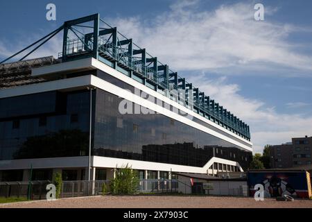 Henryk Reyman's Municipal Stadium, Estadio Henryk Reyman - Stadion Miejski W Krakowie - Fußballstadion Wisła Krakau Stockfoto