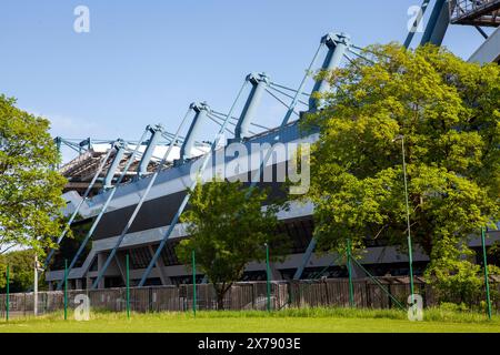 Henryk Reyman's Municipal Stadium, Estadio Henryk Reyman - Stadion Miejski W Krakowie - Fußballstadion Wisła Krakau Stockfoto