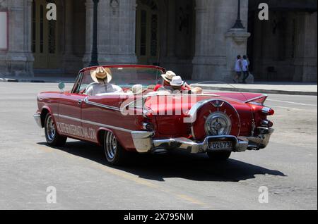 Dodge Classic Car, Havanna, Kuba, Karibik Stockfoto