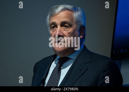 Rom, Italien. Im Foto Antonio Tajani (Minister für auswärtige Angelegenheiten und internationale Zusammenarbeit). NUR REDAKTIONELLE VERWENDUNG! NICHT FÜR KOMMERZIELLE ZWECKE! Stockfoto