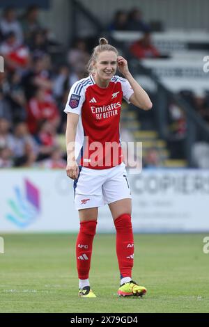 Borehamwood, Großbritannien. Mai 2024. Vivianne Miedema von Arsenal Women beim FA Women's Super League Spiel zwischen Arsenal Women und Brighton & Hove Albion Women im Meadow Park, Borehamwood, England am 18. Mai 2024. Foto von Joshua Smith. Nur redaktionelle Verwendung, Lizenz für kommerzielle Nutzung erforderlich. Keine Verwendung bei Wetten, Spielen oder Publikationen eines einzelnen Clubs/einer Liga/eines Spielers. Quelle: UK Sports Pics Ltd/Alamy Live News Stockfoto