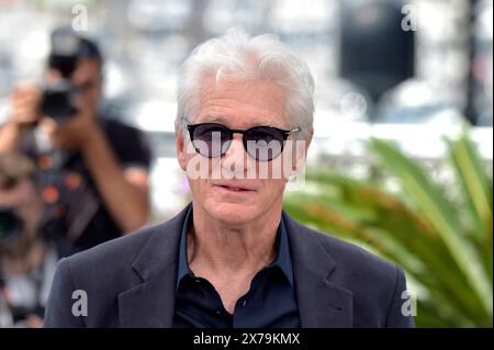 Cannes, Frankreich. Mai 2024. Richard Gere nimmt am 18. Mai 2024 in Cannes, Frankreich, am 77. Jährlichen Filmfestival in Cannes im Palais des Festivals Teil. Foto: Rocco Spaziani/UPI Credit: UPI/Alamy Live News Stockfoto