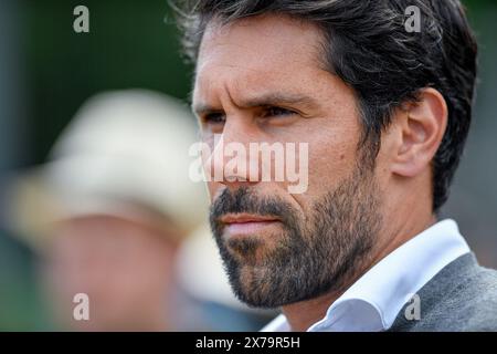 Turin, Italien. Mai 2024. Italien, Turin 18.05.2024Sporting Press Club (Turin). Challenger 175 Piemonte Open Intesa Sanpaolo Turnier Quarter Finals Federico Gaio ITA stellvertretender Direktor des Challenger. Quelle: Unabhängige Fotoagentur/Alamy Live News Stockfoto