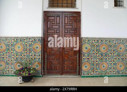 Detail des Wilaya-Gebäudes in Algier Stockfoto