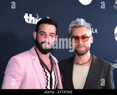 Los Angeles, Kalifornien, USA 18. Mai 2024 Michael Turchin und Singer Lance Bass nehmen am 18. Mai 2024 an den 15. Jährlichen Thirst Gala Awards im SLS Beverly Hills Hotel in Los Angeles, Kalifornien, USA Teil. Foto: Barry King/Alamy Live News Stockfoto