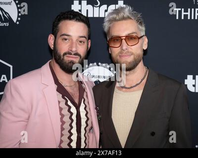 18. Mai 2024, Beverly Hills, Kalifornien, USA: Michael Turchin und Lance Bass nehmen an den 15. Jährlichen Thirst Gala Awards Teil. (Credit Image: © Billy Bennight/ZUMA Press Wire) NUR REDAKTIONELLE VERWENDUNG! Nicht für kommerzielle ZWECKE! Stockfoto