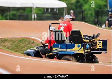 Foto von Alex Whitehead/SWpix.com - 18/05/2024 - Radfahren - UCI BMX Racing World Championships 2024 - Rock Hill, South Carolina, USA - Medical Team Credit: SWpix/Alamy Live News Stockfoto