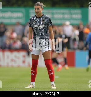 Borehamwood, Großbritannien. Mai 2024. Borehamwood, England, 18. Mai 2024: Steph Catley (7. Arsenal) vor dem Spiel der Barclays FA Womens Super League zwischen Arsenal und Brighton und Hove Albion im Mangata Pay UK Stadium (Meadow Park) in Borehamwood, England. (Jay Patel/SPP) Credit: SPP Sport Press Photo. /Alamy Live News Stockfoto