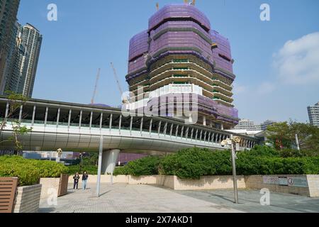 HONGKONG, CHINA - 05. DEZEMBER 2023: Hongkong. Stockfoto