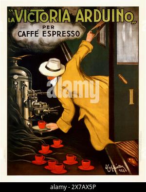 Leonetto Cappiello - Caffe Espresso, Victoria Arduino, 1922, Stockfoto