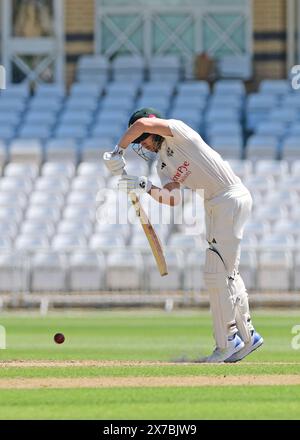 Nottingham, Großbritannien. Mai 2024. Nottingham, Vereinigtes Königreich, Trent Bridge Cricket Ground. 17. Mai 2024. Vitality County Championship Division 1. Nottinghamshire V Hampshire im Bild: Mark Dunn/Alamy Live News Stockfoto