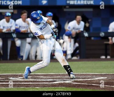 Lexington, KY, USA. Mai 2024. Kentucky's Devin Burkes während eines Spiels zwischen den Kentucky Wildcats und den Vanderbilt Commodores im Kentucky Proud Park in Lexington, KY. Kevin Schultz/CSM/Alamy Live News Stockfoto