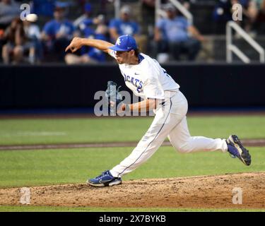 Lexington, KY, USA. Mai 2024. Kentucky's Robert Hogan während eines Spiels zwischen den Kentucky Wildcats und den Vanderbilt Commodores im Kentucky Proud Park in Lexington, KY. Kevin Schultz/CSM/Alamy Live News Stockfoto