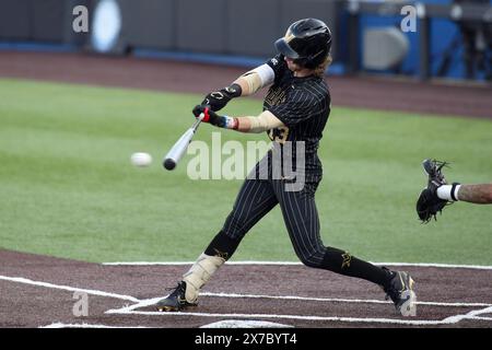 Lexington, KY, USA. Mai 2024. Jonathan Vastine von Vanderbilt während eines Spiels zwischen den Kentucky Wildcats und den Vanderbilt Commodores im Kentucky Proud Park in Lexington, KY. Kevin Schultz/CSM/Alamy Live News Stockfoto