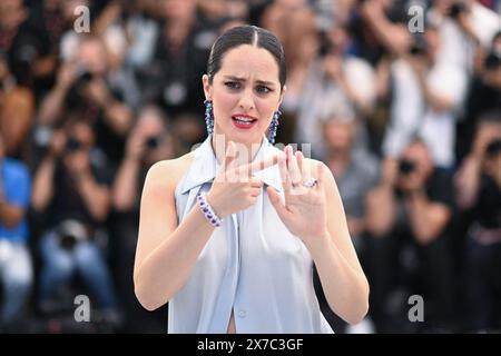 Cannes, Frankreich. Mai 2024. Noemie Merlant nahm am 19. Mai 2024 am Les Femmes Au Balcon Photocall im Rahmen des 77. Internationalen Filmfestivals in Cannes Teil. Foto: Aurore Marechal/ABACAPRESS. COM Credit: Abaca Press/Alamy Live News Stockfoto